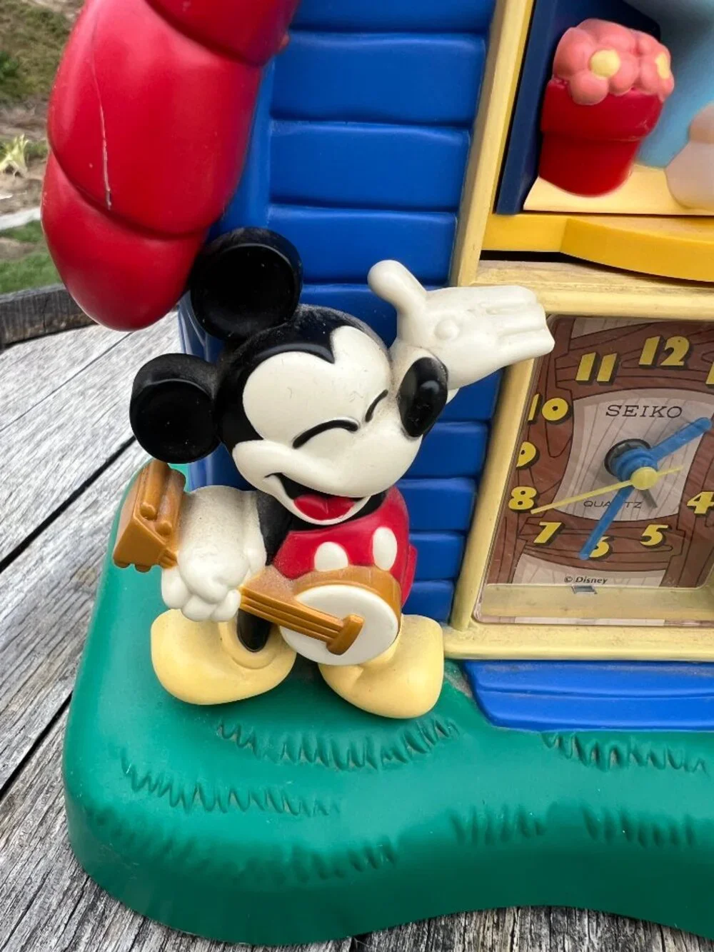 Vintage Disney Mickey, Minnie & Donald Duck - Talking Clock - Seiko
